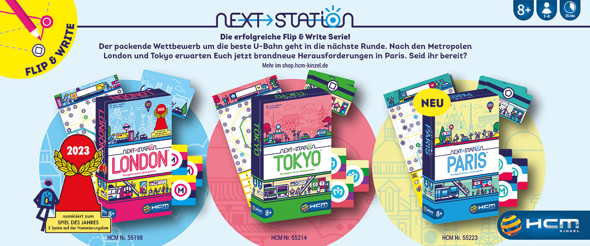 Werbung Next Station Tokyo von HCM Kinzel
