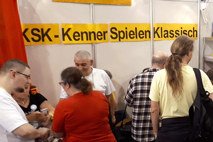 Postspielmagazin KSK auf der Spielemesse in Essen - Foto KSK