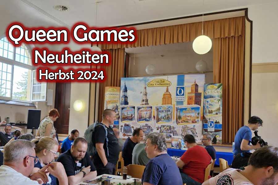 Queen Games stellt Spieleneuheiten im Herbst 2024 vor