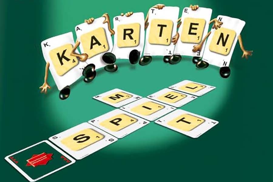 Scrabble: Karten; Ausschnitt, Foto von Tinderbox Games